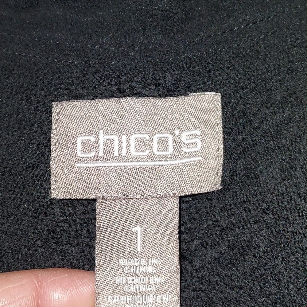 Chico's sheer vest jacket - Picture 5 of 6